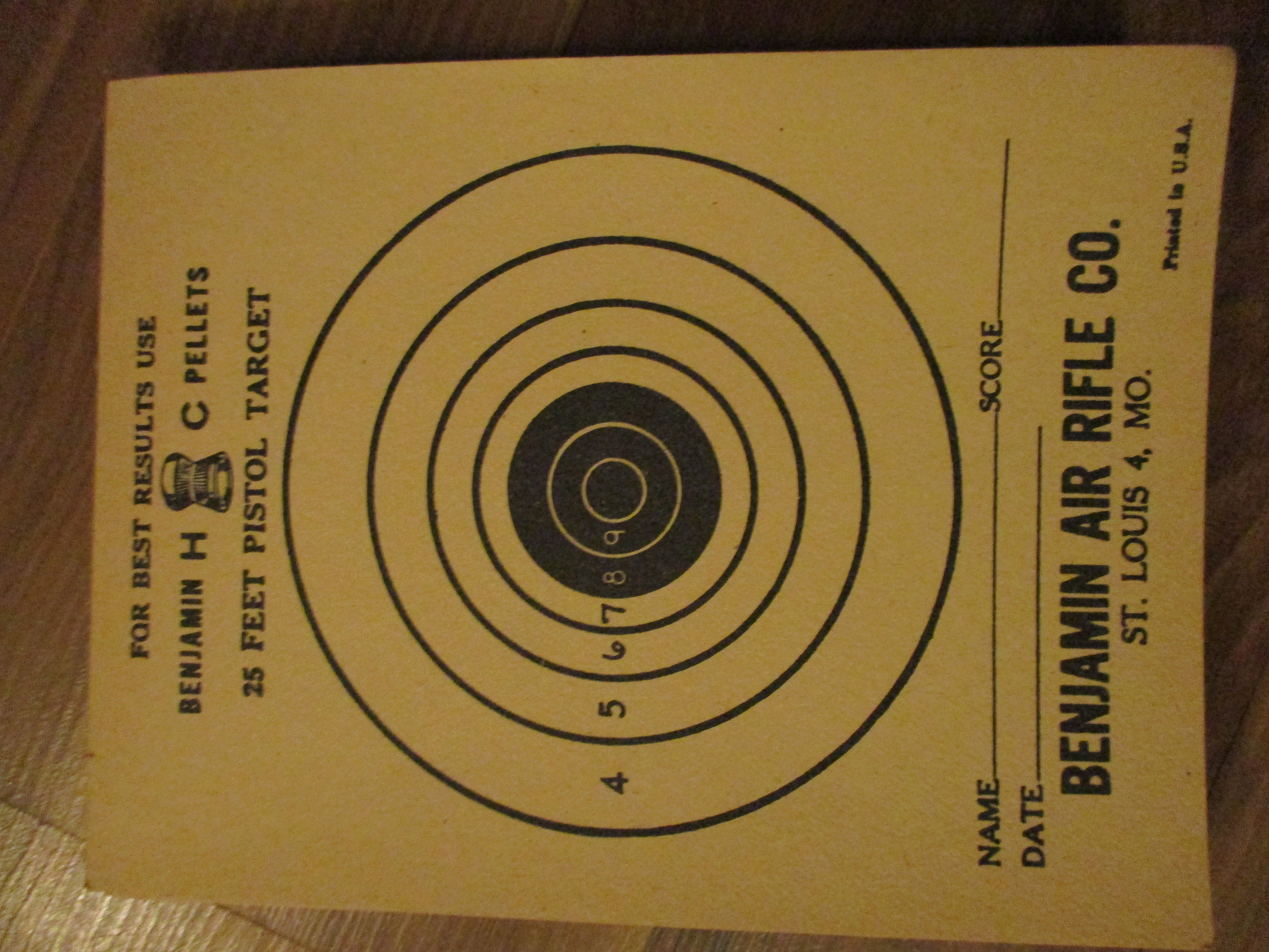 vintage pellet gun targets set of 10 4 5 x 6 etsy norway