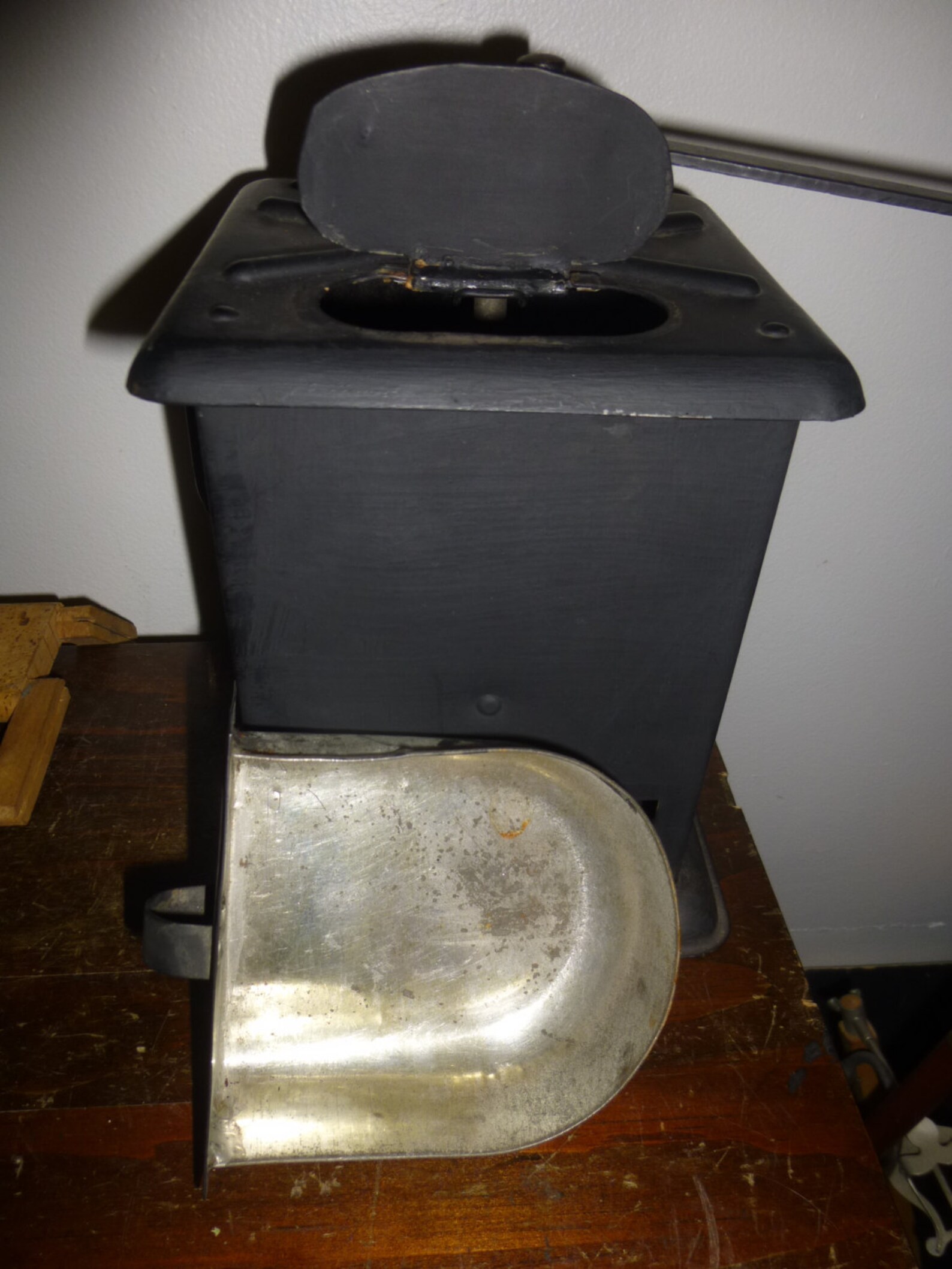 Antique Universal Coffee Grinder Vintage Tall Form With Wood Etsy