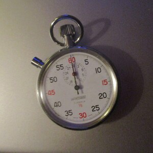 Analog Stopwatch Etsy