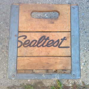 Sealtest Milk Crate - Etsy