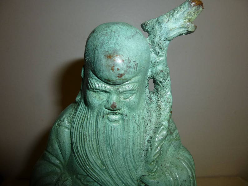 Shou Xin Gong Chinese God of Longevity/immortality Bald Etsy