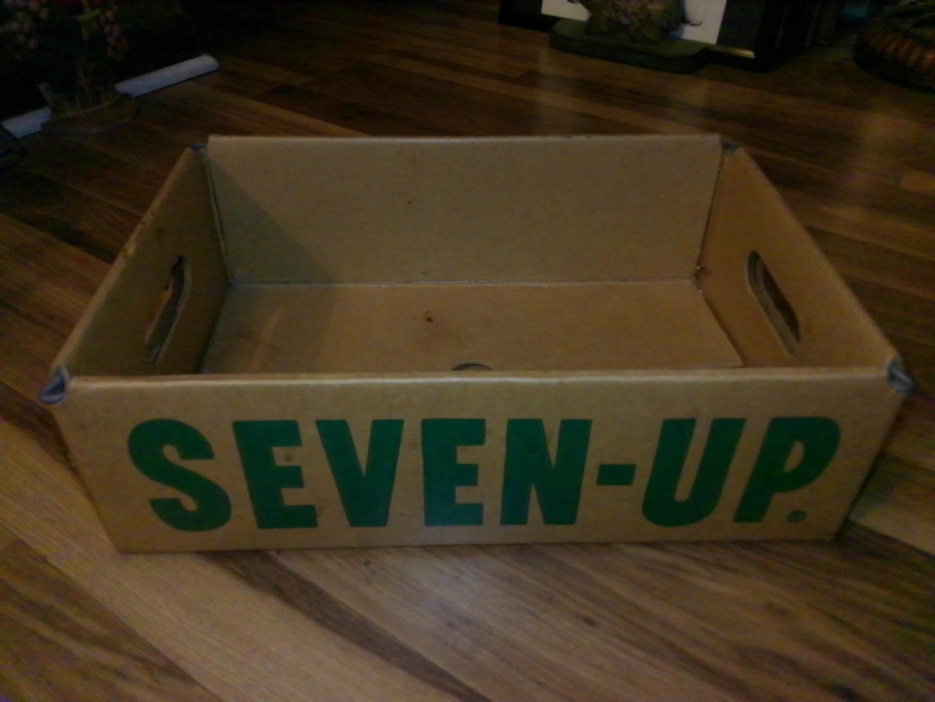 Vintage 7up Crate - Etsy