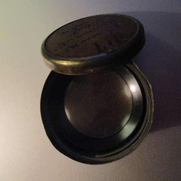 Antique Bausch and Lomb Jewelers Loupe - fun functional form for use or decor- 2" diameter form with 1.75" glass lens (appears 10x?)