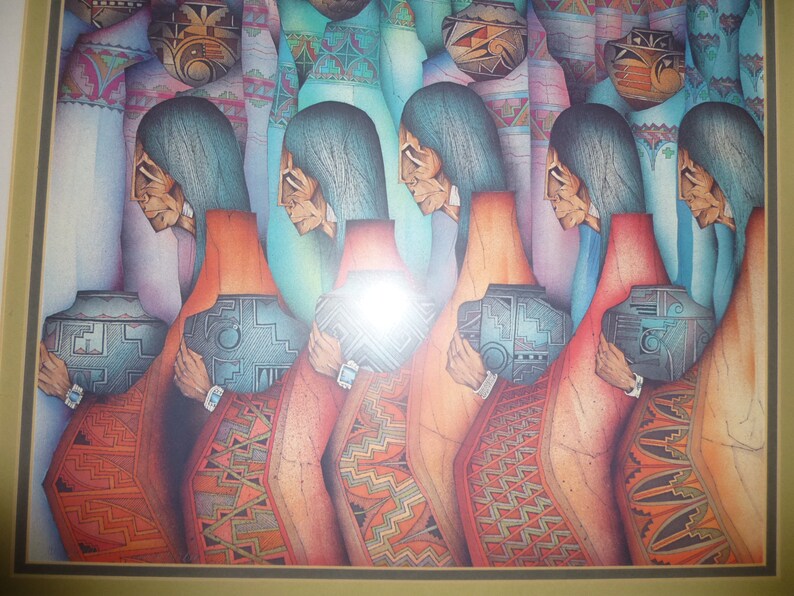 Gorgeous Amado Pena /Native American Framed Art Print | Etsy