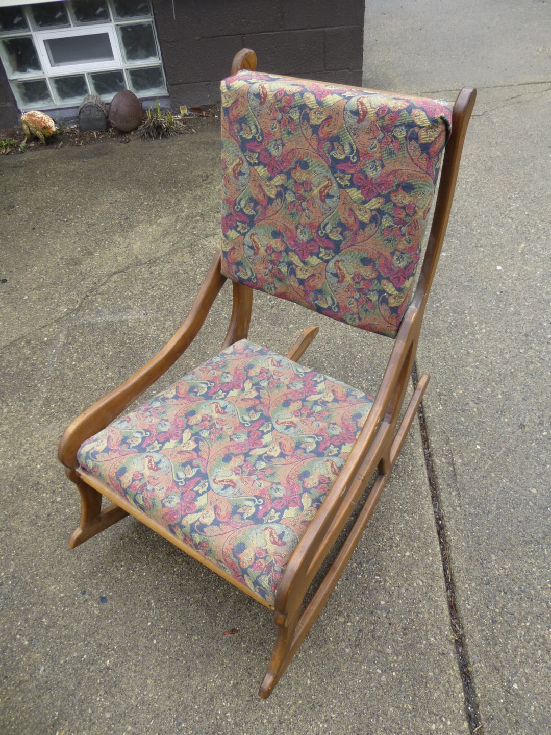Child Sized Rocking Chair Wonderful Wood Form and Style Perfect for