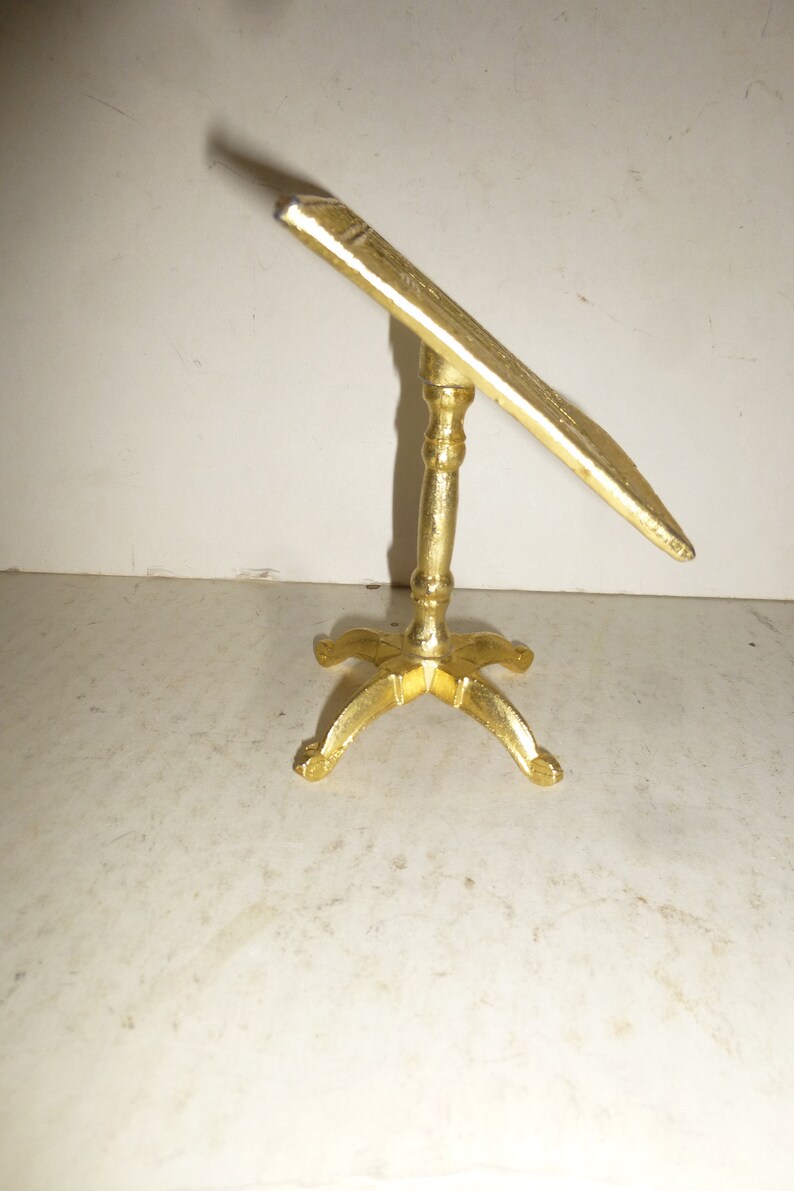 Miniature Music Stand 5 Tall Desktop Form Display Etsy