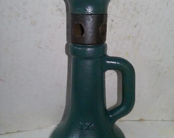 Antique TK Simplex No. 41 Railroad Jack w/ Brass Tag Collectible