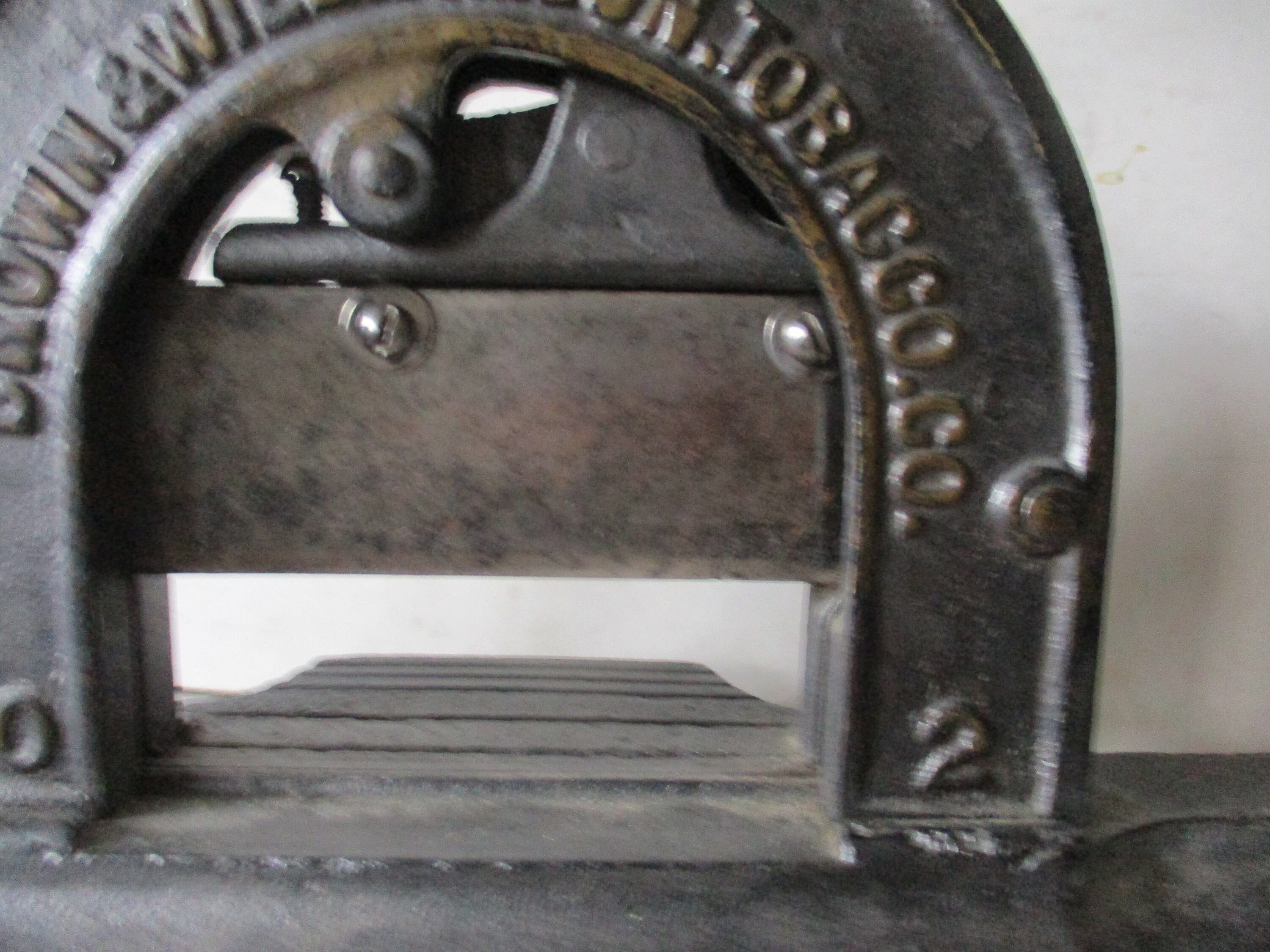Brown & Williamson Tobacco Co. #2 - Cutter Guillotine -great Working  Condition With Sharp Blade - Great Kitchen Use and Decor Item