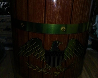 Prestige Products American Eagle Barrel Cooler - 11.5" diam x 13.5" high  - new unused 1967 form