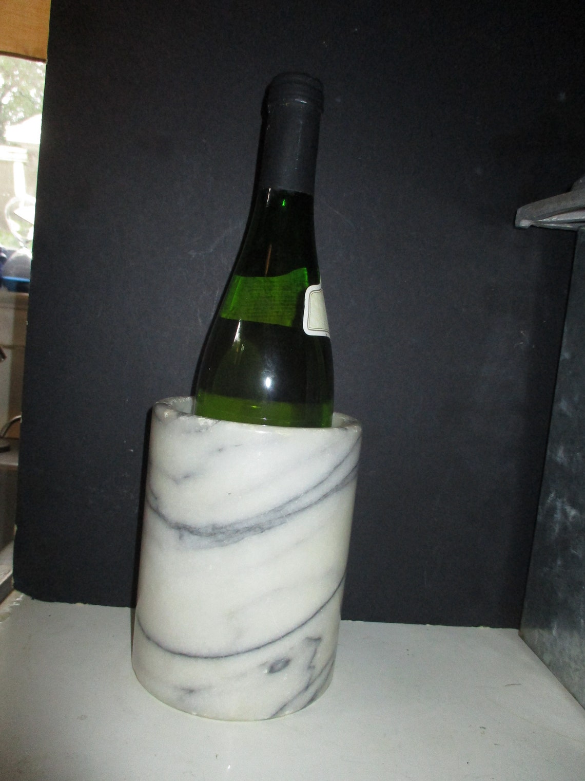 Marble Stone Wine Bottle Chiller Cooler Fun Functional Etsy