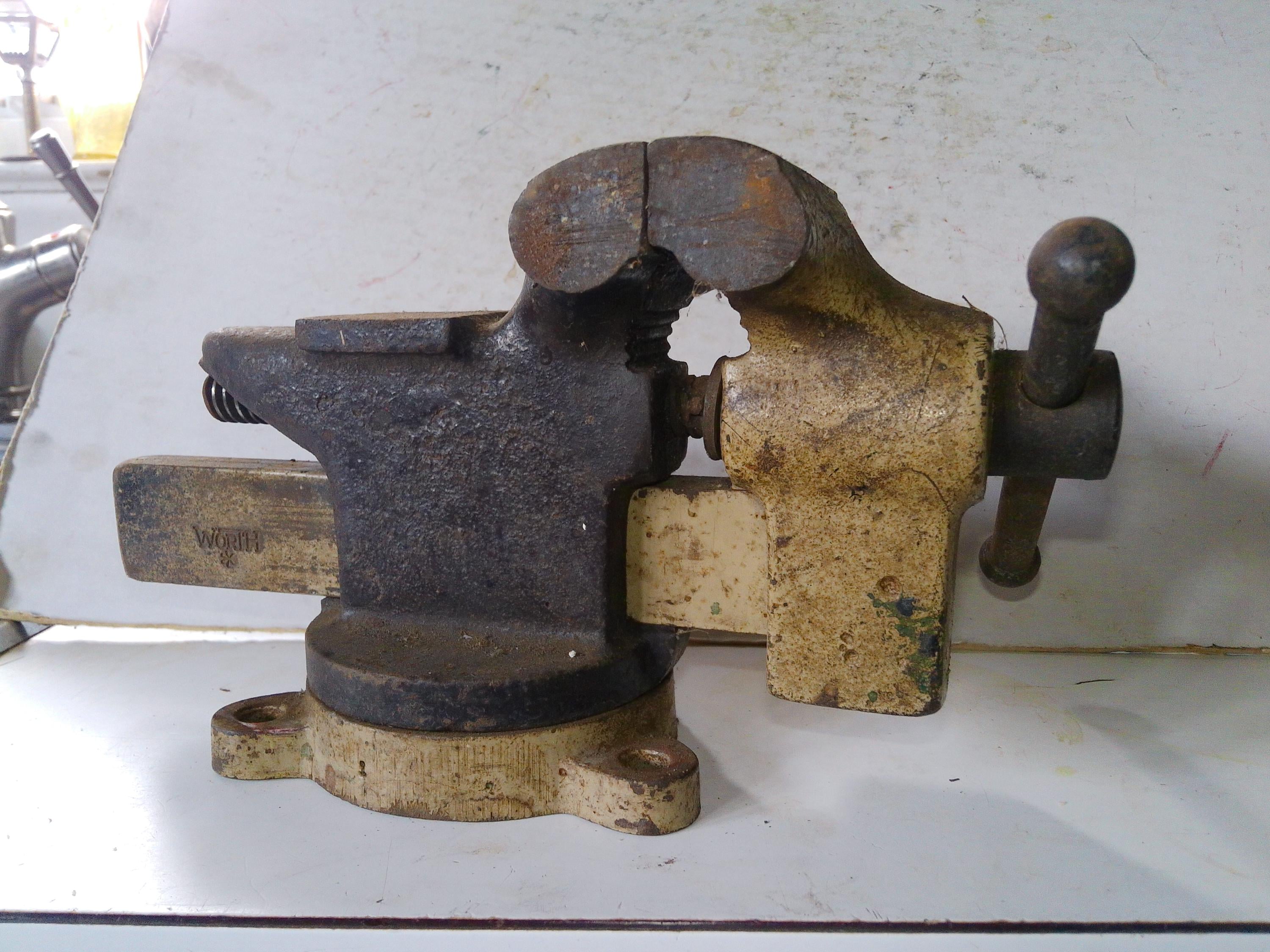 Vintage Table Vise - Etsy
