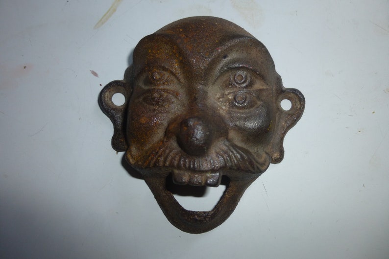 Bucktooth Bottle Opener 1920 30s Freak Show 4 Eyed