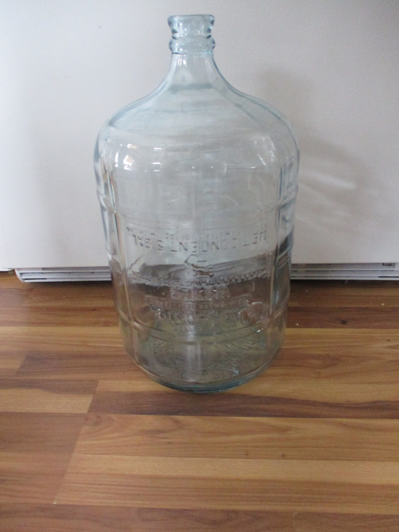 Absopure 5 Gallon Glass Water Bottle Carboy Waffle Bottle Etsy
