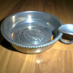 Tastevin En étain Henri IV – Ancien, Pour Dégustation Ou Déco