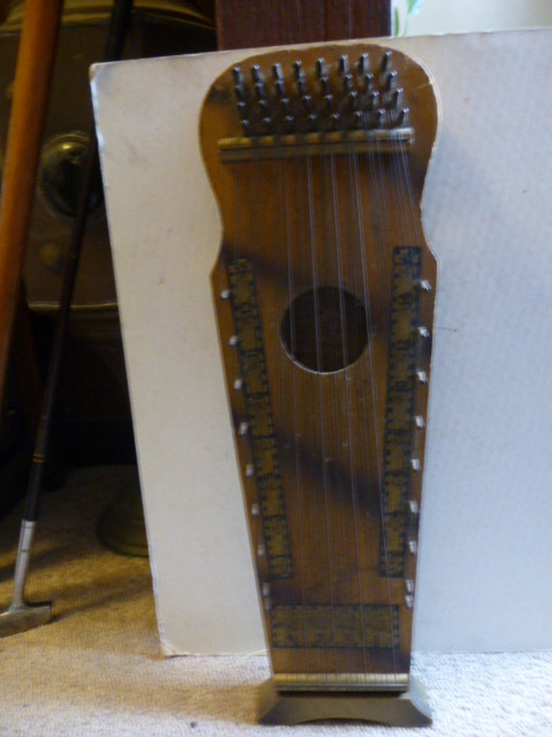ViolinUke by Marxochime 1930s stringed lap harp play with a Etsy