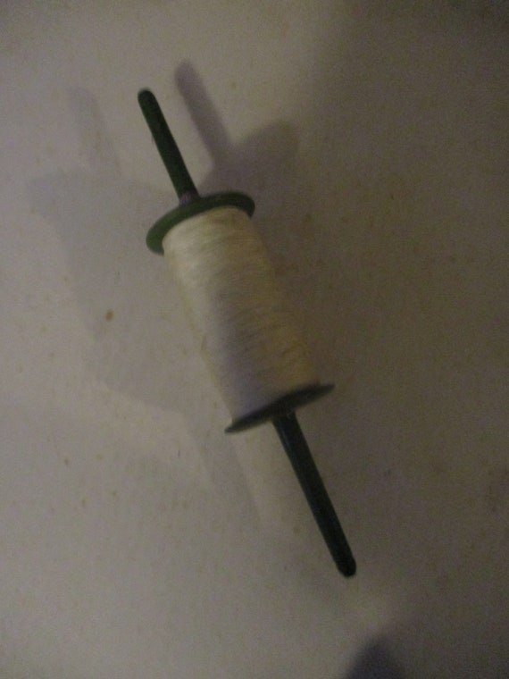 Kite String Spool W 500 Ft Vintage Indian Chahrki 12.5 Long Eye