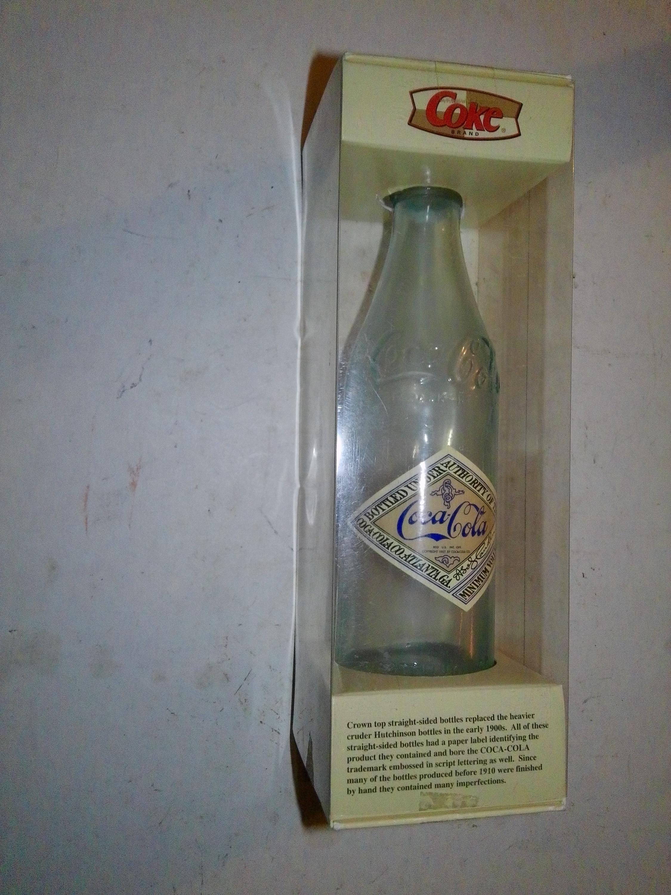 Coca Cola Straight Side Bottle - Etsy