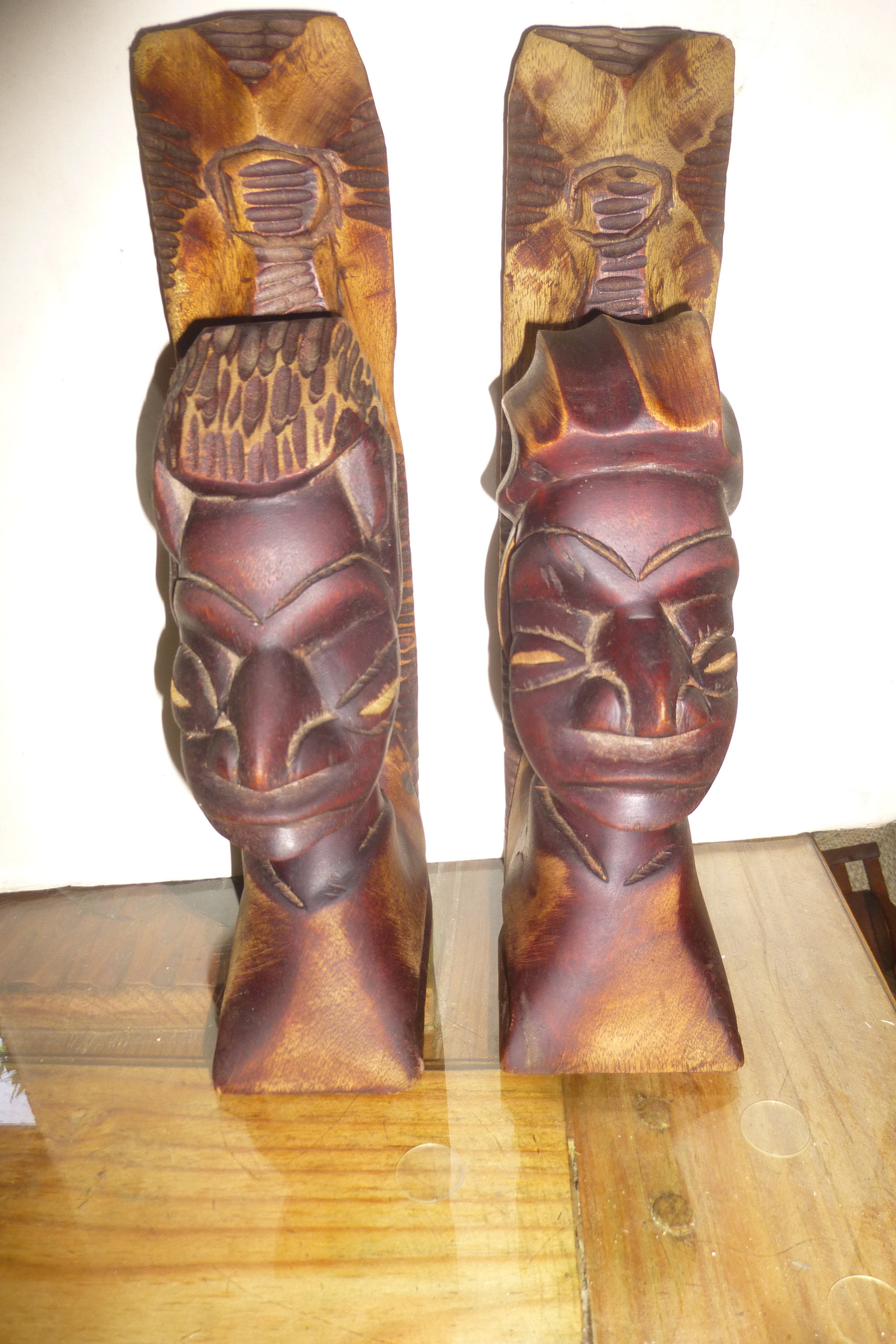 African Bookends Fun and unusual carved wood forms featuring Etsy