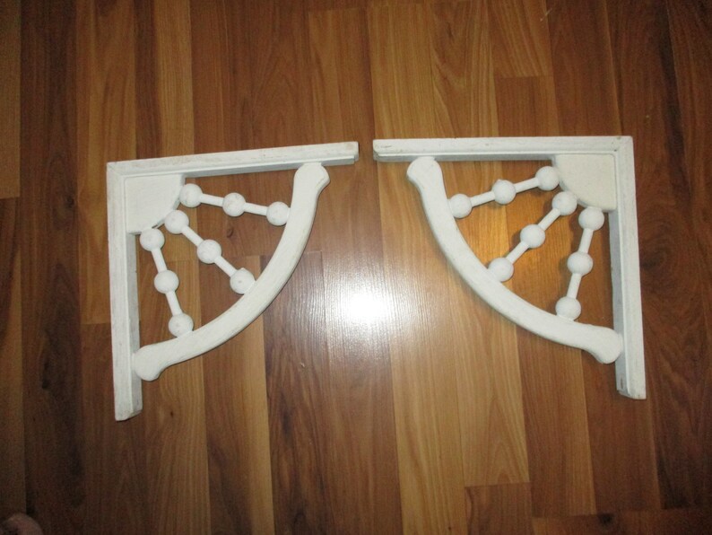 Antique Architectural Wood Trim Set of 2 decorative corner Etsy