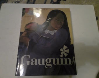 Gauguin - The Art of Paul Gauguin - National Gallery of Art book - 12" x 9.25"  - soft cover - 500 pages of b/w - color and text