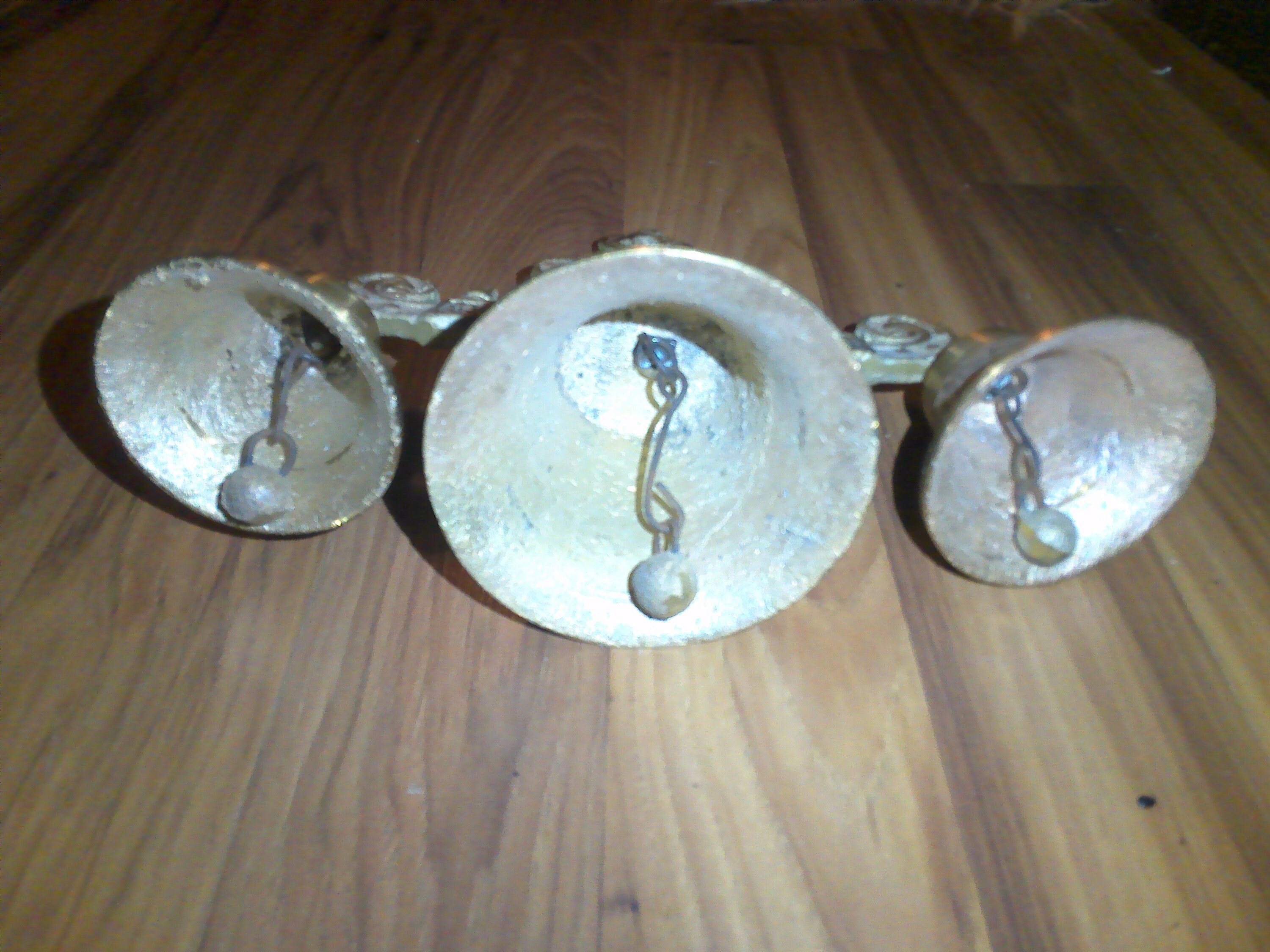 Antique Catholic Processional Bell - Unusual, Ornate and Rare 4
