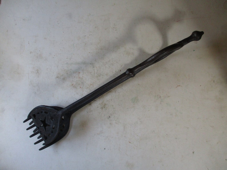 cast iron coal tongs