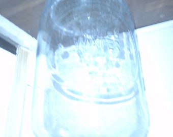 Absopure 5 Gallon glass water bottle - carboy -  - No chips or cracks - Made by Indiana Glass 1960s- no tint to glass