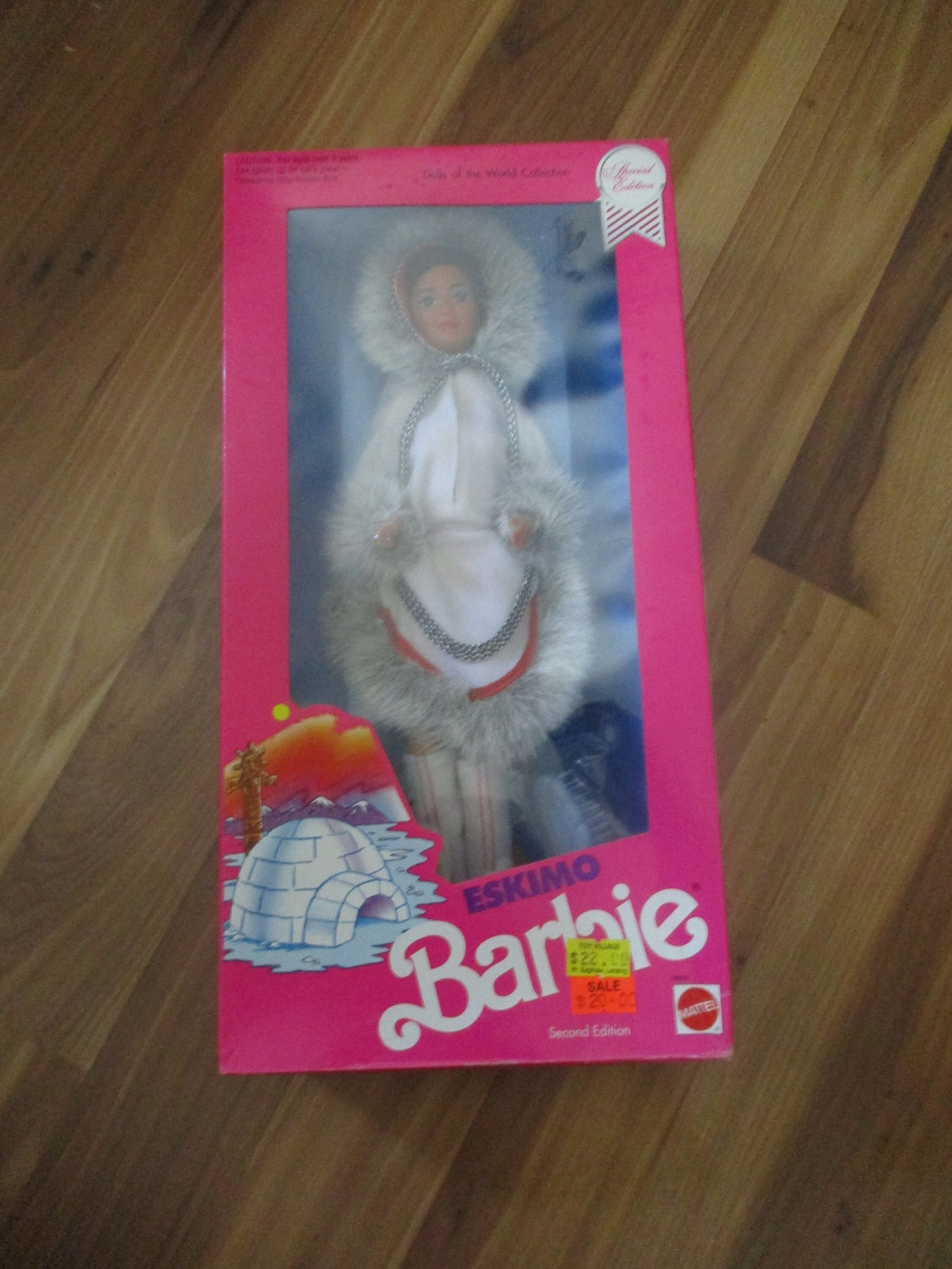 Eskimo barbie 1990 outlet