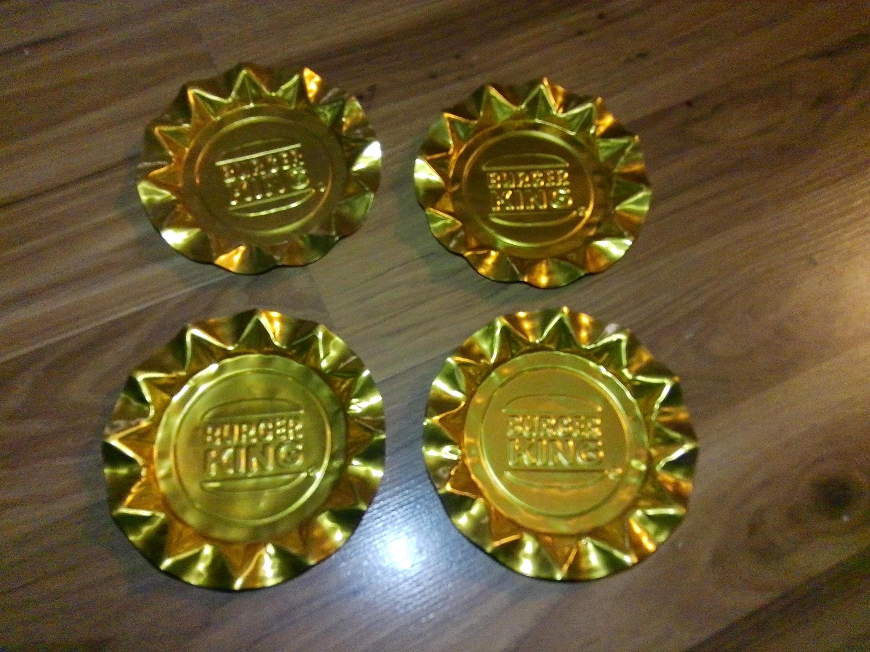 80年代 バーガーキング 金色 灰皿 Vintage Burger King Ashtray Gold