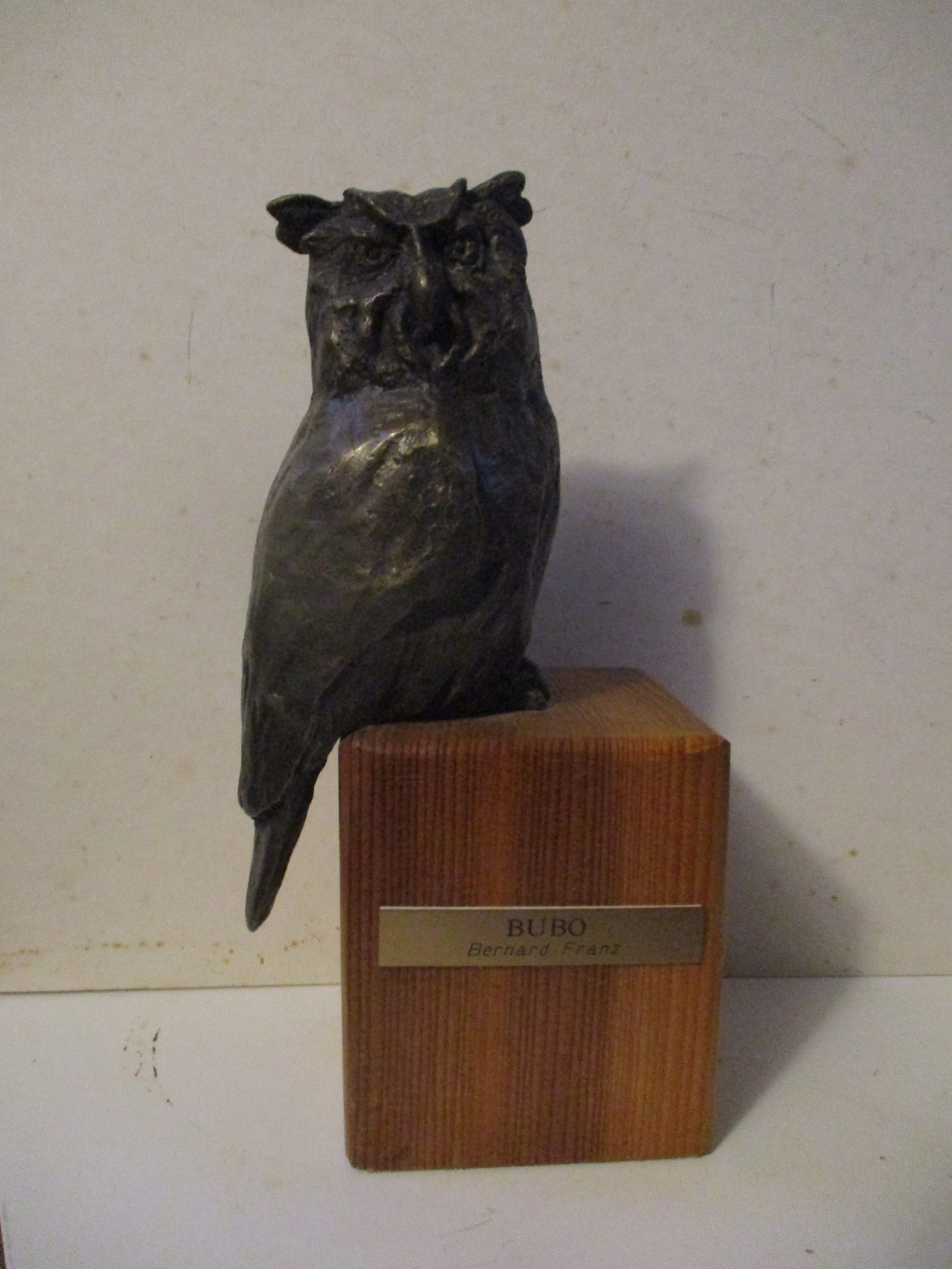 Bubo owl - Clash of the Titans inspired handmade resin model