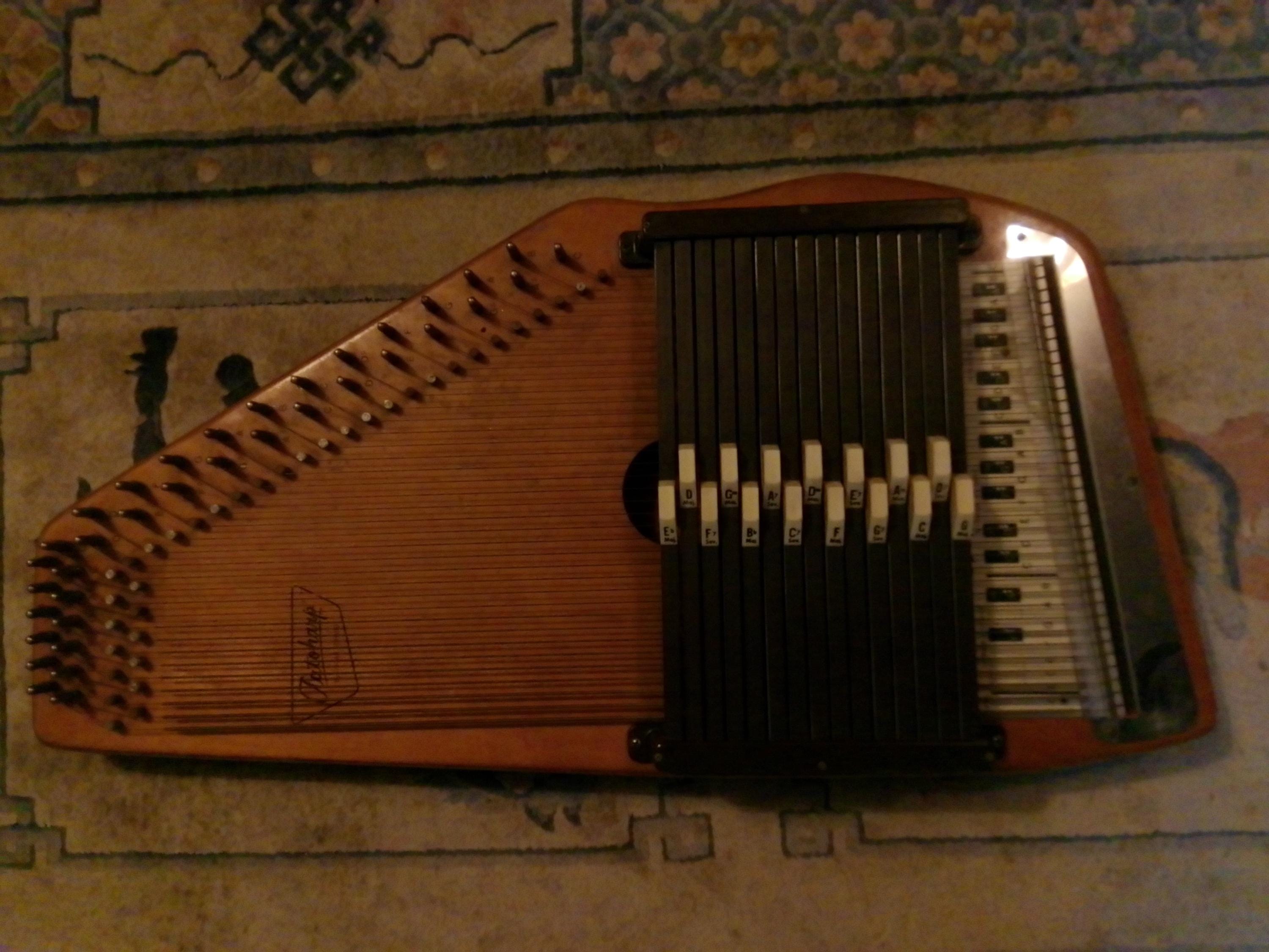 アンティーク　オート　ハープ　木製　1800年代後半　楽器　アメリカ　レア Vintage Autoharp - Etsy