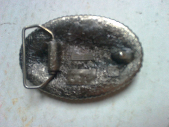Revolver - Snub Nose Pistol Themed Brass Belt Buckle - 3.75  display picture 1