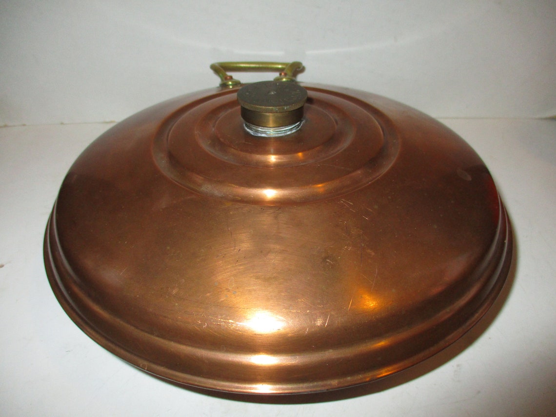 Antique Copper Hot Water Bottle Cold Water Bottle Foot or Etsy