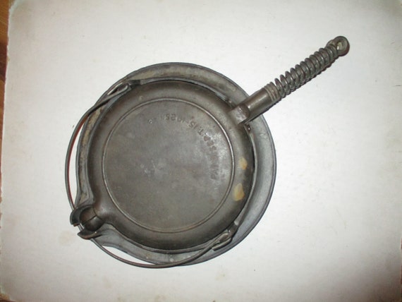 wards cast iron waffle maker
