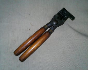 Lyman Ideal 452 460 Mold - vintage wood handle single cavity mould - great condition shot maker