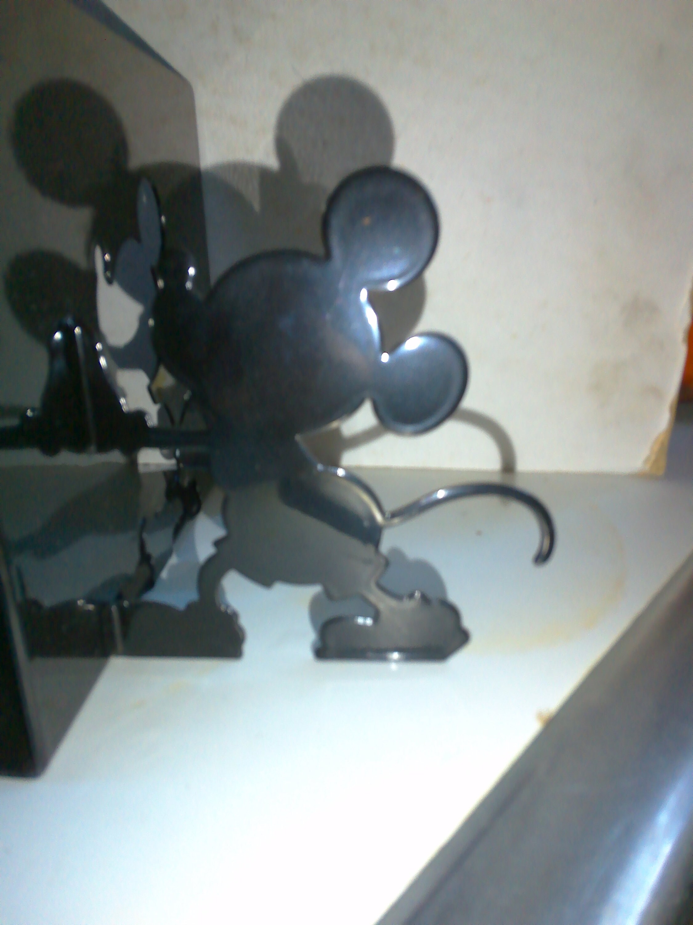 Mickey Mouse Bookends - Michael Graves/moller Silhouette Style Cutout ...