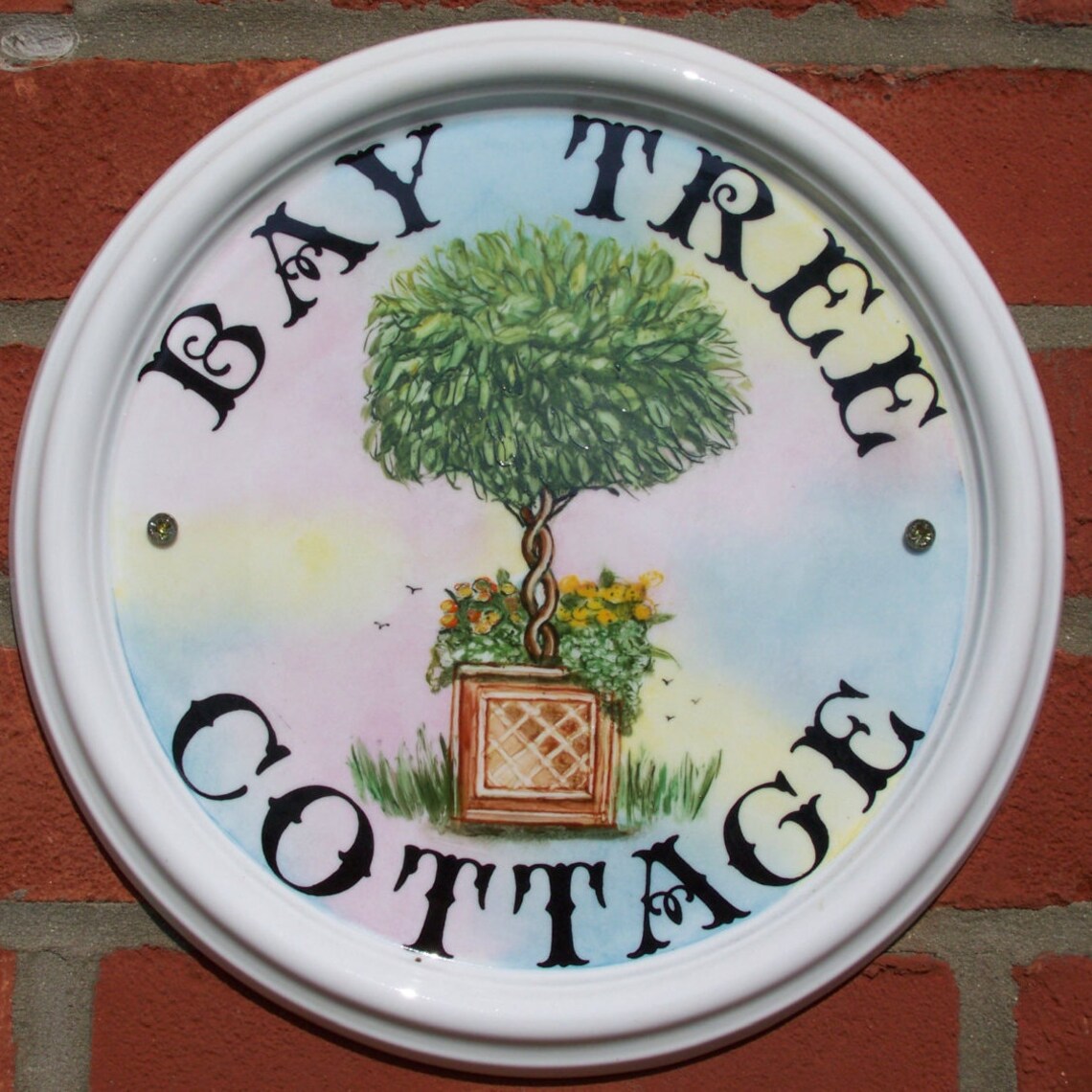 Ceramic House Plaques. Only 1 10x8 inch plaque left Etsy