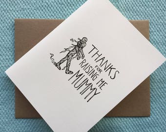 Thanks, Mummy - A7 Printable Mother's Day Card