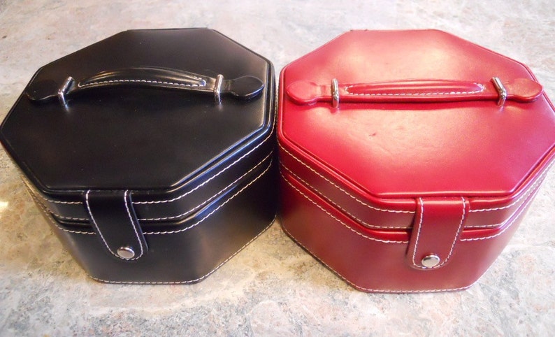 Vintage Travel/Storage Jewelry Case image 5