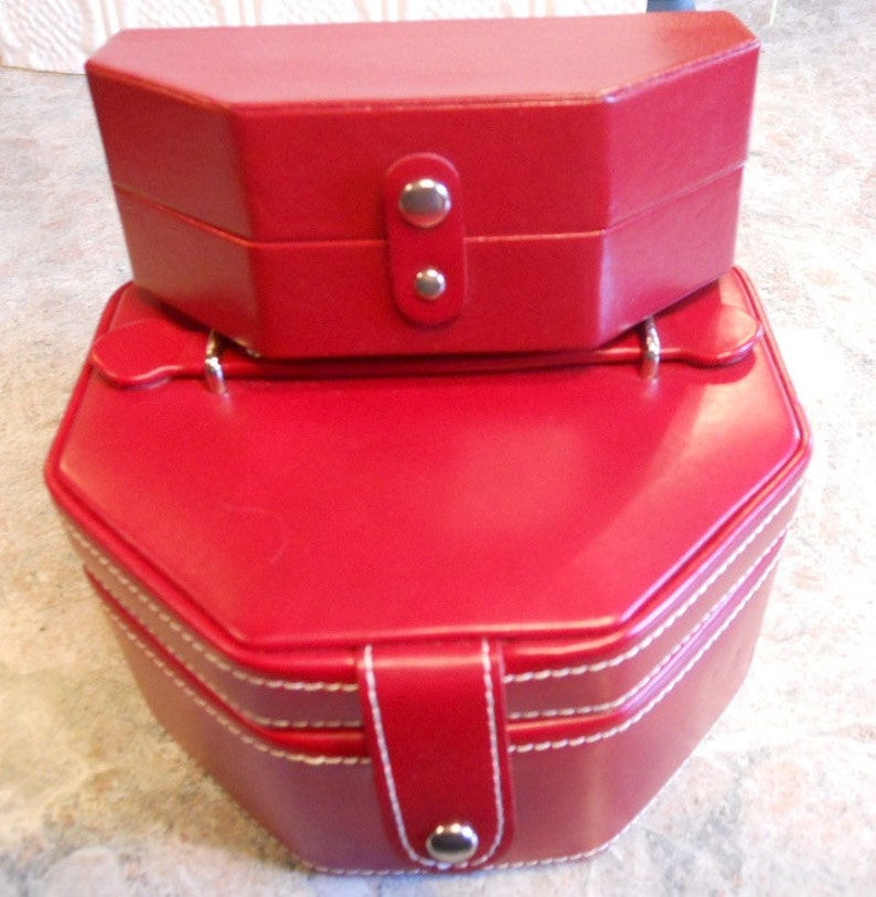 Vintage Travel/Storage Jewelry Case image 4