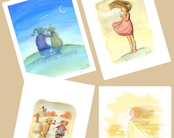 Children's Wall Art Print - Any 13 x 19" Giclée Print - Nursery Décor