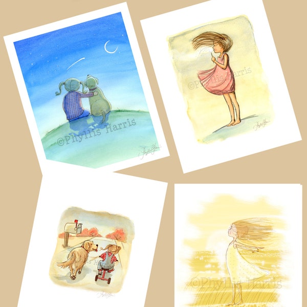 Children's Wall Art Print - Any 13 x 19" Giclée Print - Nursery Décor