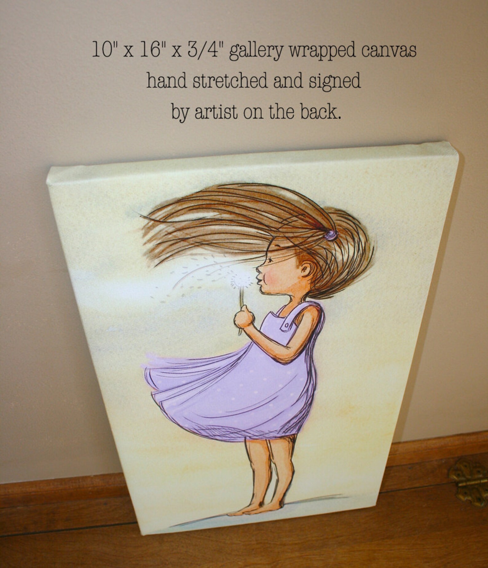 Canvas Children's Wall Art Customized Choose from any Etsy