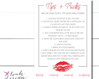 Lipsense Tips & Tricks, Senegence Tips and Tricks,Marketing Materials, Lip Distributor, Lipstick Branding // Tips and Tricks