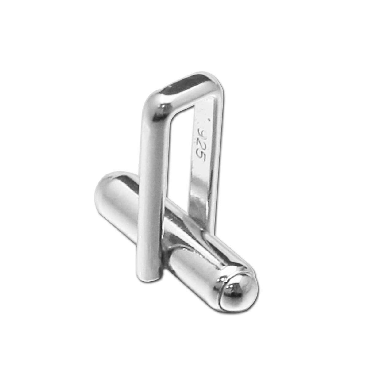Cufflink Finding Backing 925 Pure Silver Cufflink Parts for Etsy