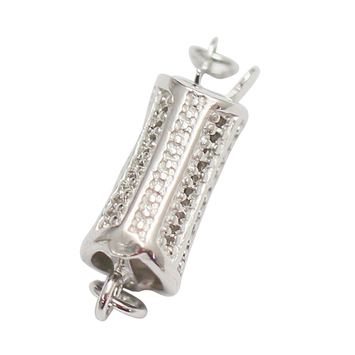 Multi Strand Clasp 925 Sterling Silver Fold Over Clasp Etsy