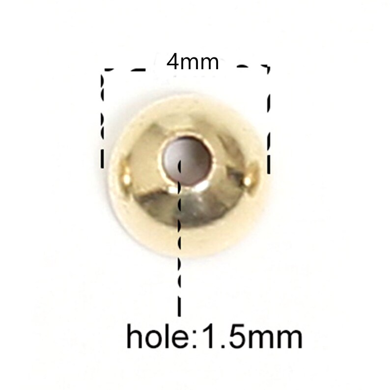 Gold Filled Bead End Caps for Jewelry Making Findings Etsy