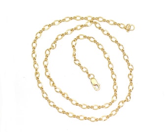 Solid 14K Gold Filled  Chain Necklace Delicate Dainty Layering Necklace Women Jewelry Wholesale Supply