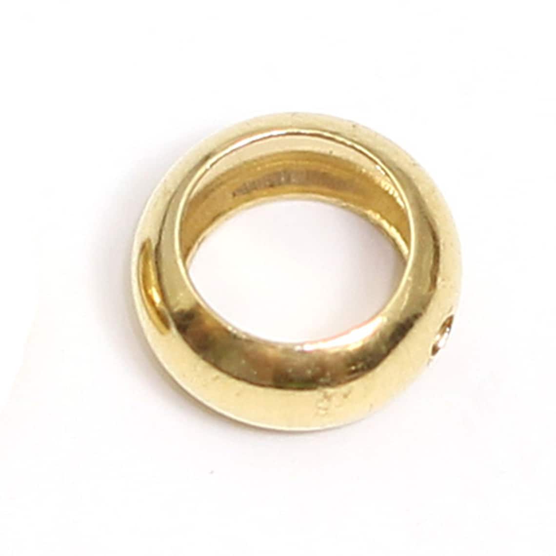 Goldfilled Round Beads Spacers Crimp Beads for Bracelet Etsy