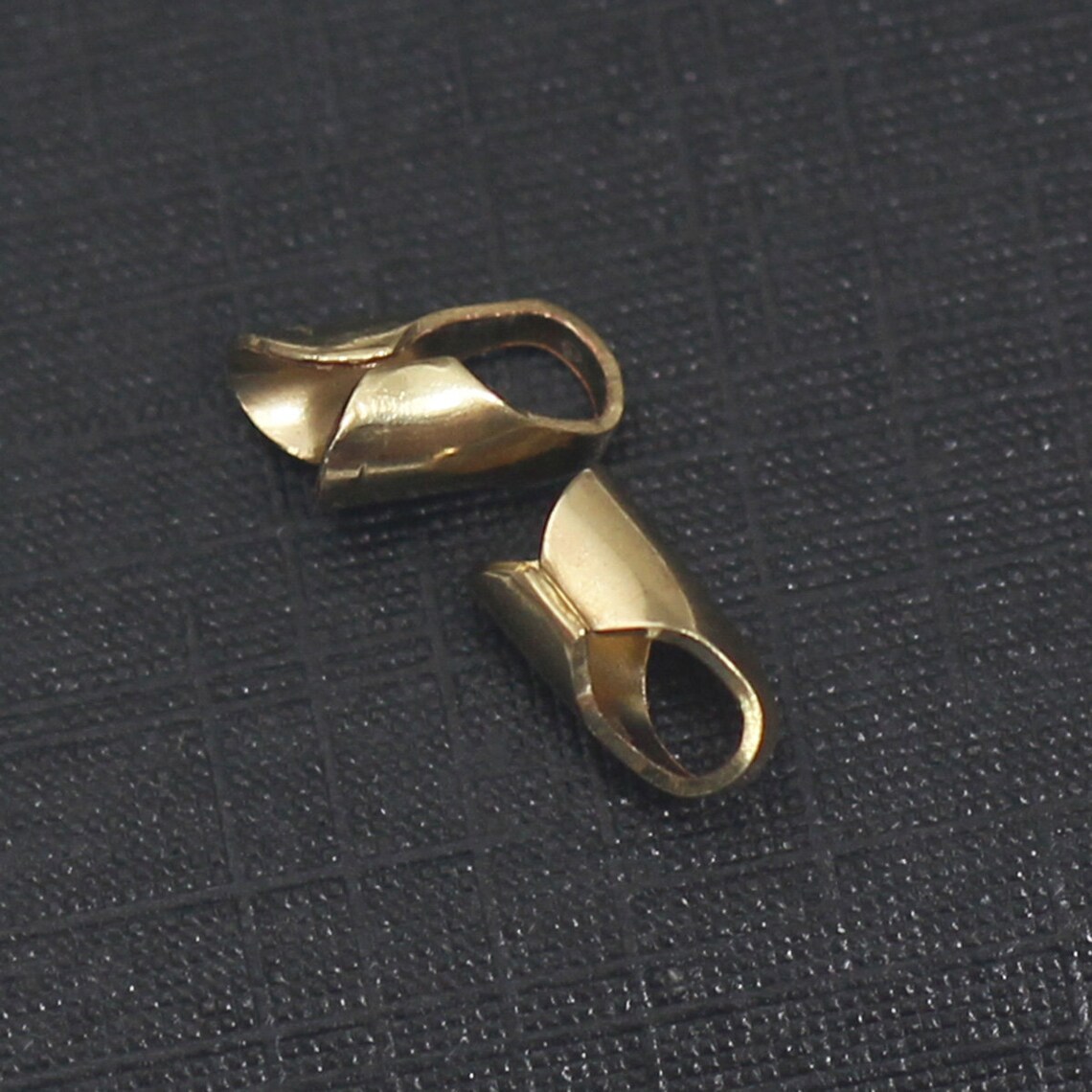 Gold Filled Jewelry Finding Crimp Ends Clamps Tips Bead Cap Etsy